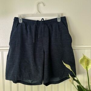 Lululemon Men's Navy Blue Athletic Shorts